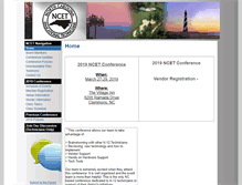 Tablet Screenshot of ncet.net